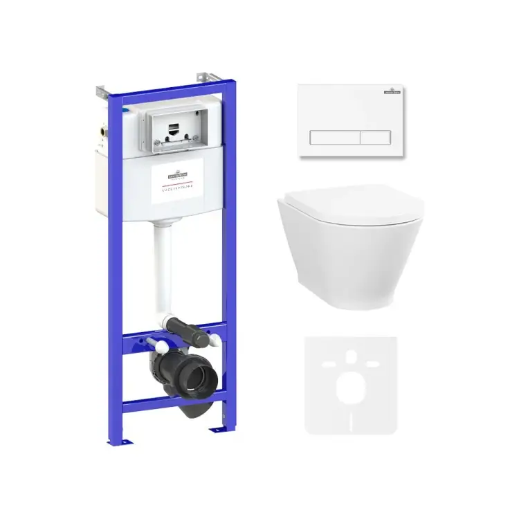 Инсталляция с подвесным унитазом Lavinia Boho Elegant Rimless 87561059