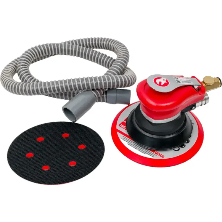 Пневматическая эксцентриковая шлифмашина INTERTOOL PT-1007