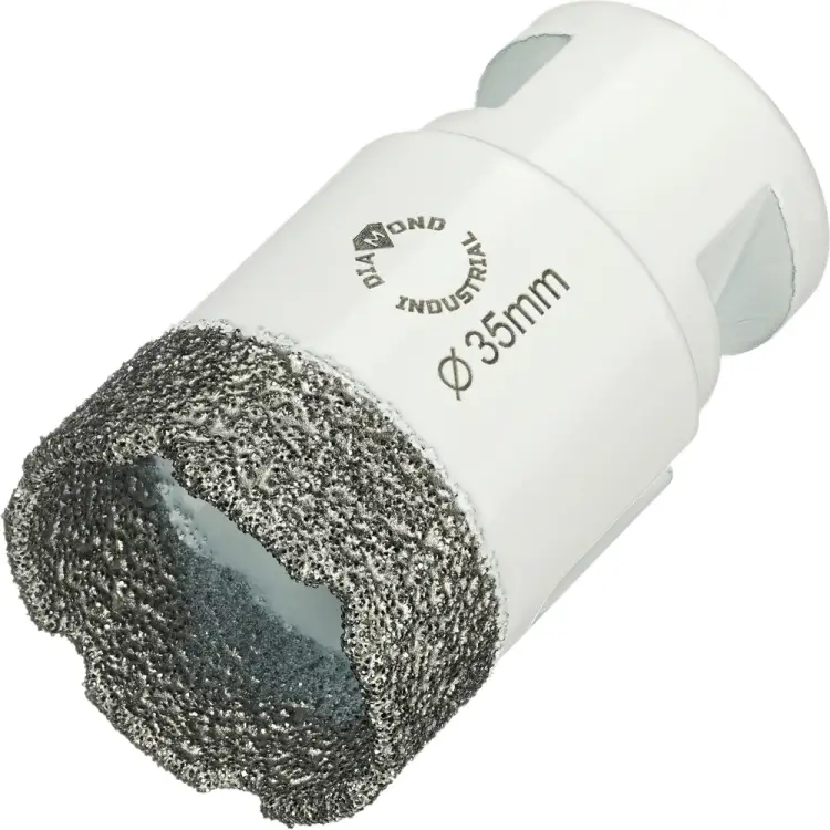Сверло алмазное по керамограниту на УШМ Diamond Industrial DIDKVP35M14