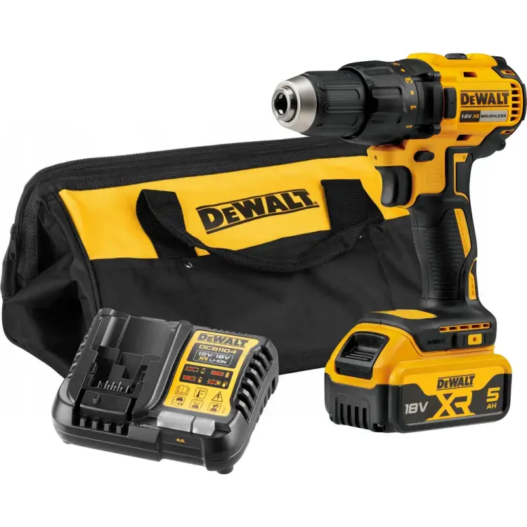 Аккумуляторная дрель шуруповерт Dewalt DCD777P1 DCD777P1-QW