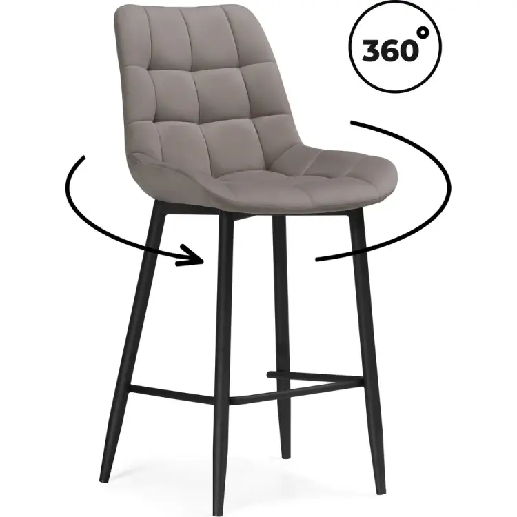 Полубарный крутящийся стул Woodville алст к 502283