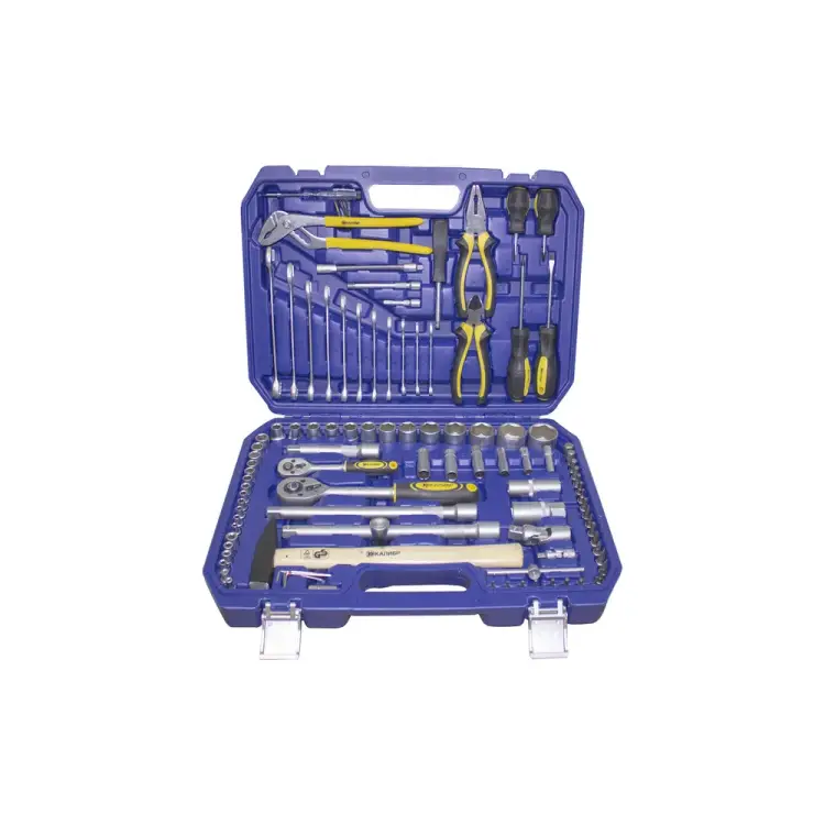 Универсальный слесарно-монтажный набор инструмента Калибр УНСМ-99 00000051381