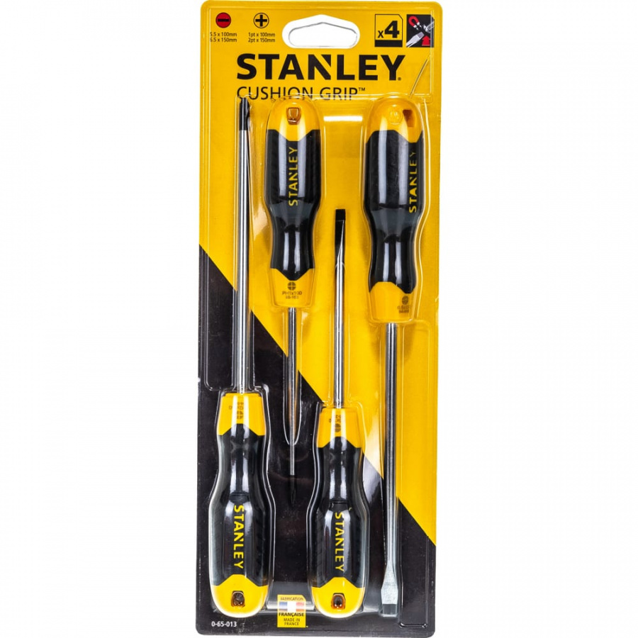 Набор отверток Stanley CUSHION GRIP 0-65-013