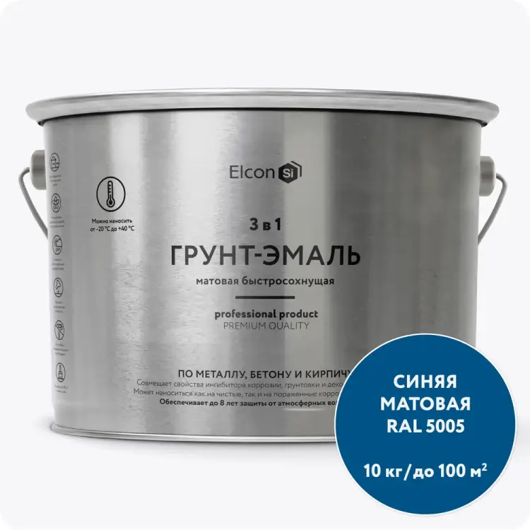 Грунт-эмаль Elcon 00-00462657 Грунт-эмаль Elcon 00-00462657