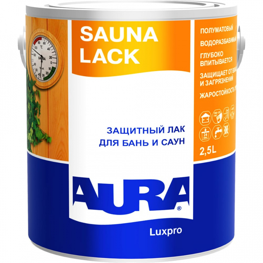 Лак AURA Sauna Lack