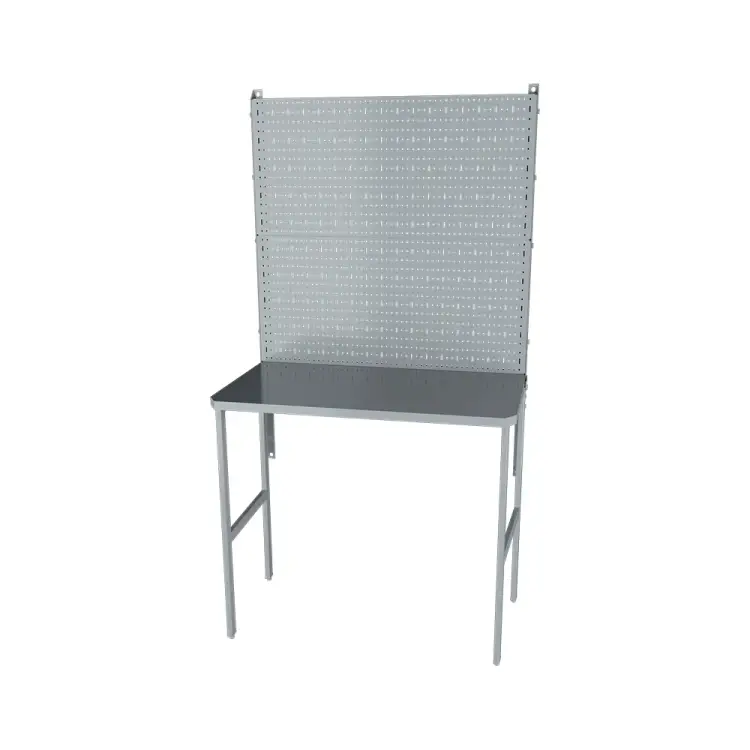 Откидной верстак Сорокин Small оцинкованный, перфорация 1 м 35.613