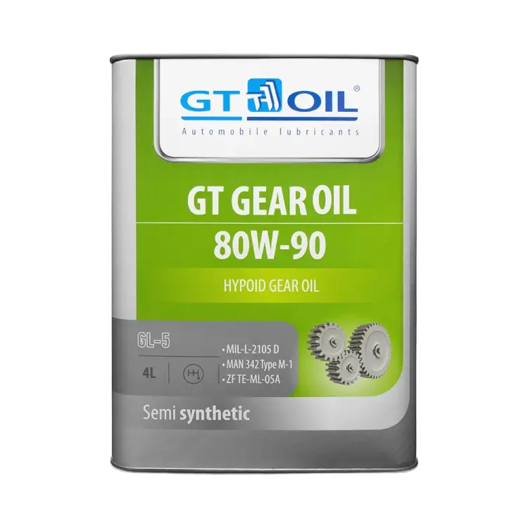 Масло GT OIL Gear Oil SAE 80W-90 API GL-5 8809059407837
