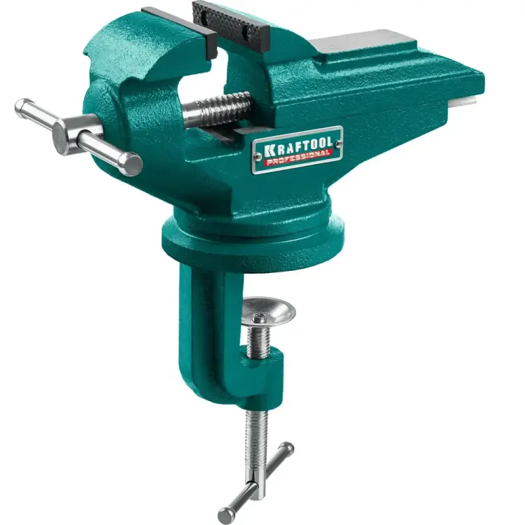 Стальные настольные тиски для точных работ KRAFTOOL Mini 32713-75 Стальные настольные тиски для точных работ KRAFTOOL Mini 32713-75