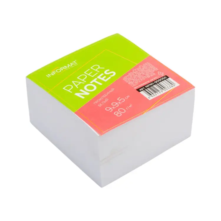 Проклеенный блок для записи INFORMAT NPN1-909050