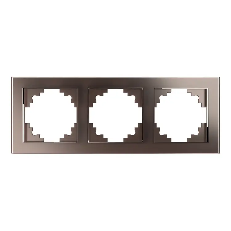 Горизонтальная трехместная рамка STEKKER Катрин GFR00-7003-04 39537