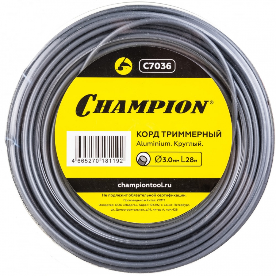 Триммерный корд Champion Aluminium