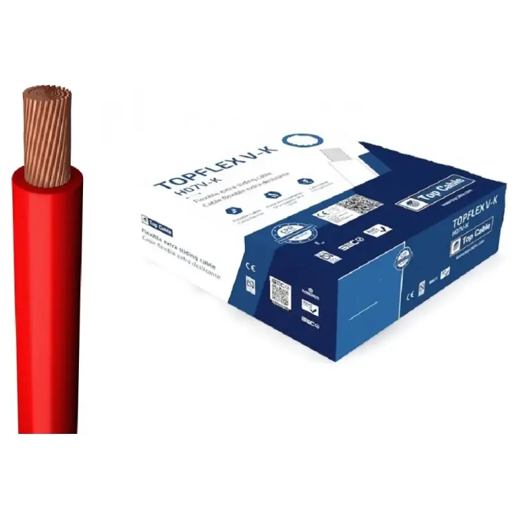 Монтажный гибкий провод Top cable TOPFLEX V-K H07V-K 131R001MR100