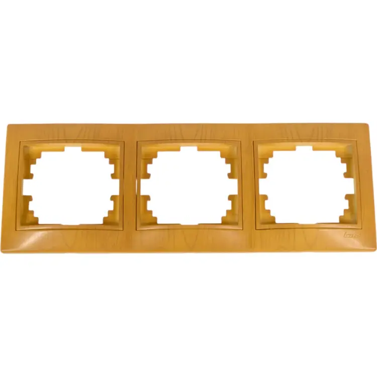 Горизонтальная четырехместная рамка Lezard MIRA 701-0701-148