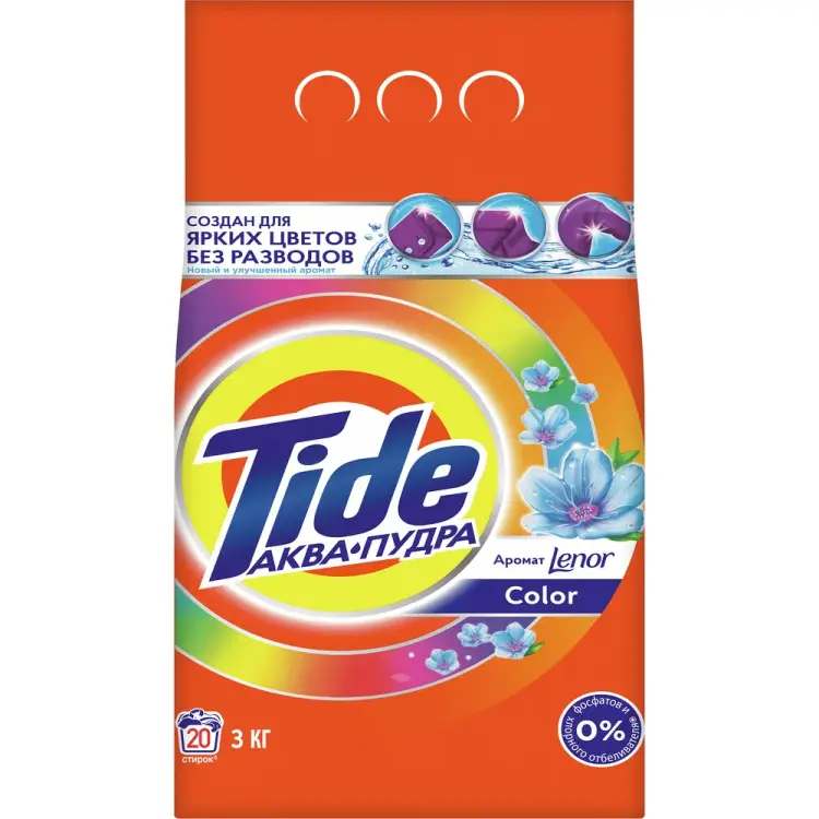Порошок TIDE СМС автомат Color Lenor Scent 700650