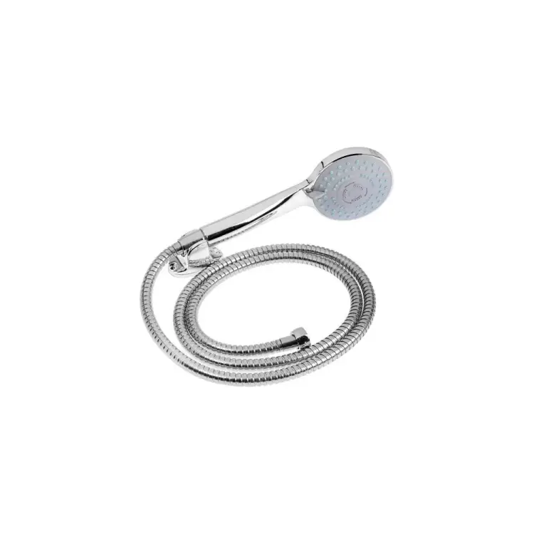 Набор для душа Zein шланг 150 см, держатель, лейка 5 режимов, хром 6931447