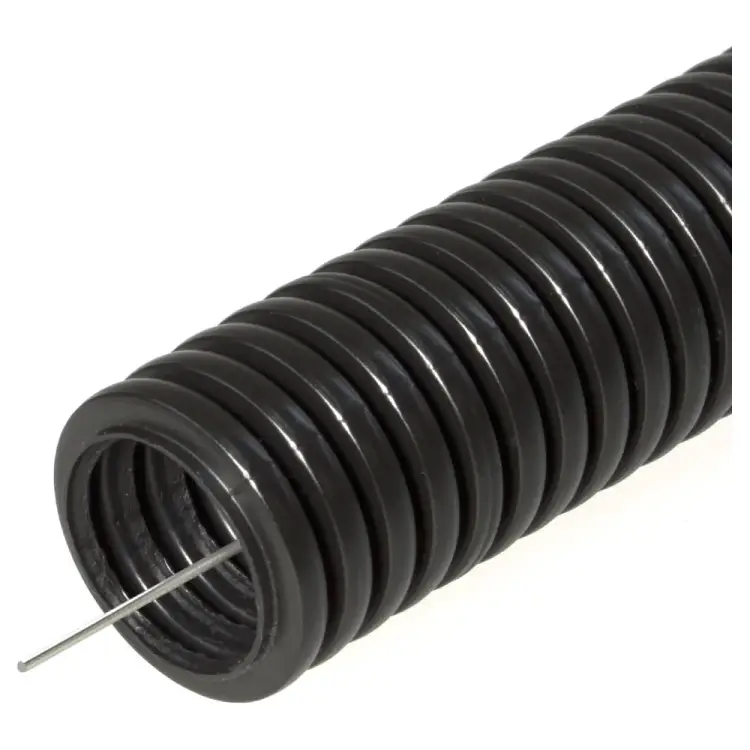 Безгалогенная гофрированная труба ПНД Строитель 026351 Безгалогенная гофрированная труба ПНД Строитель 026351