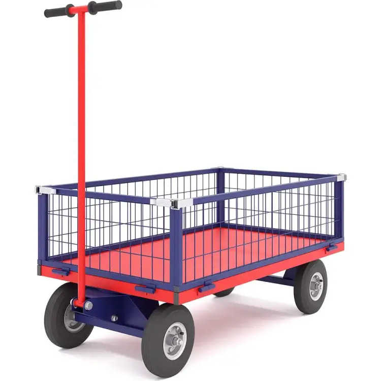 Усиленная платформенная тележка RUSKLAD ТПОБ 5 С