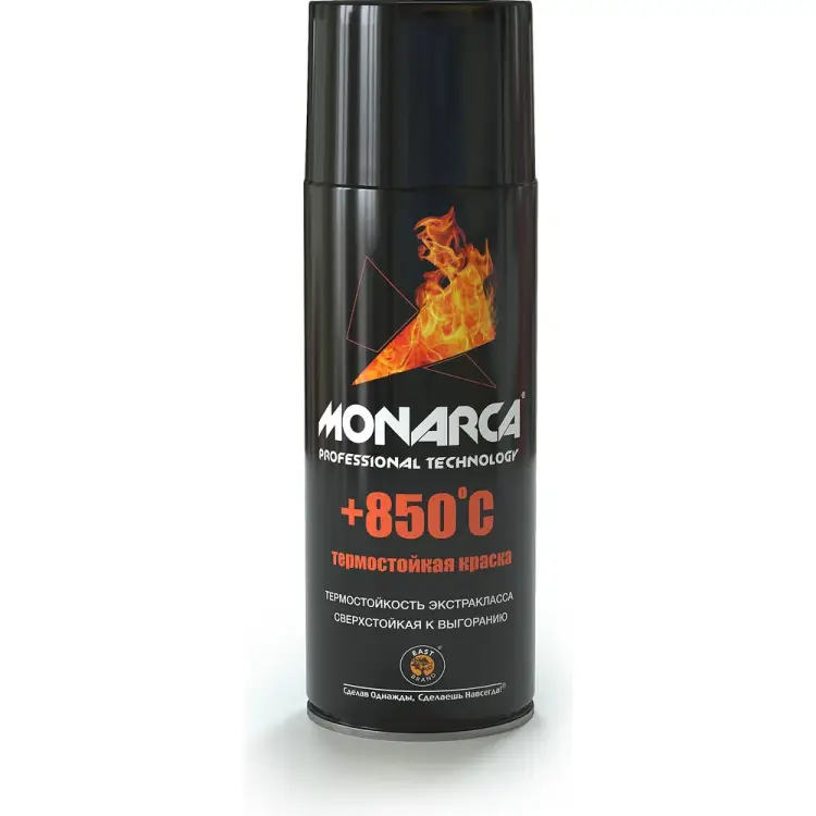 Аэрозольная термостойкая краска MONARCA 850 21400 Аэрозольная термостойкая краска MONARCA 850 21400