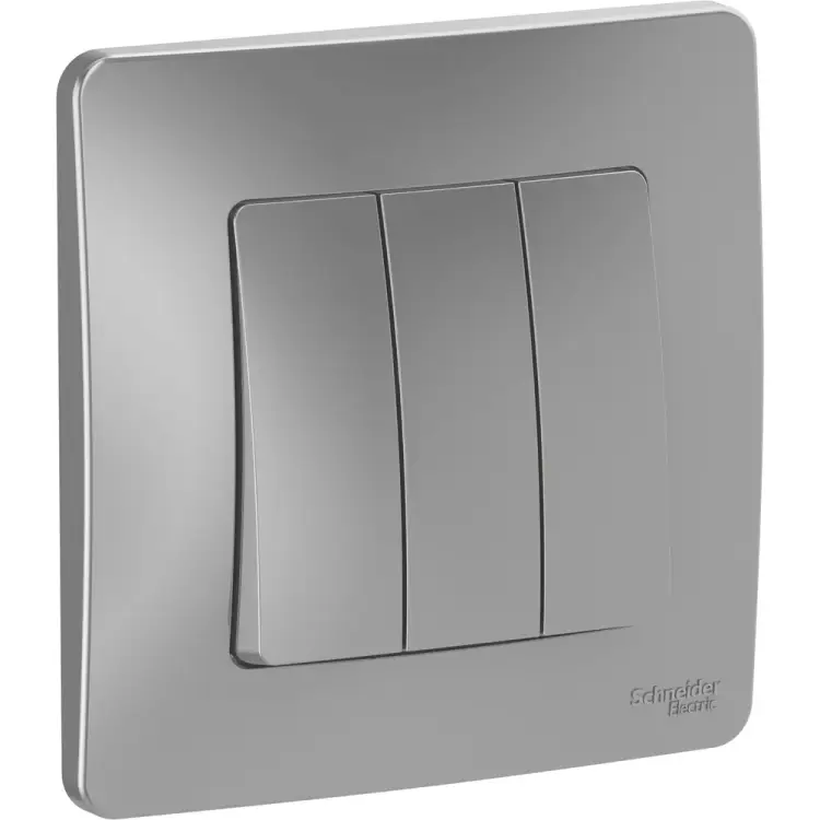 Трехклавишный выключатель Systeme Electric Blanca BLNVS100503