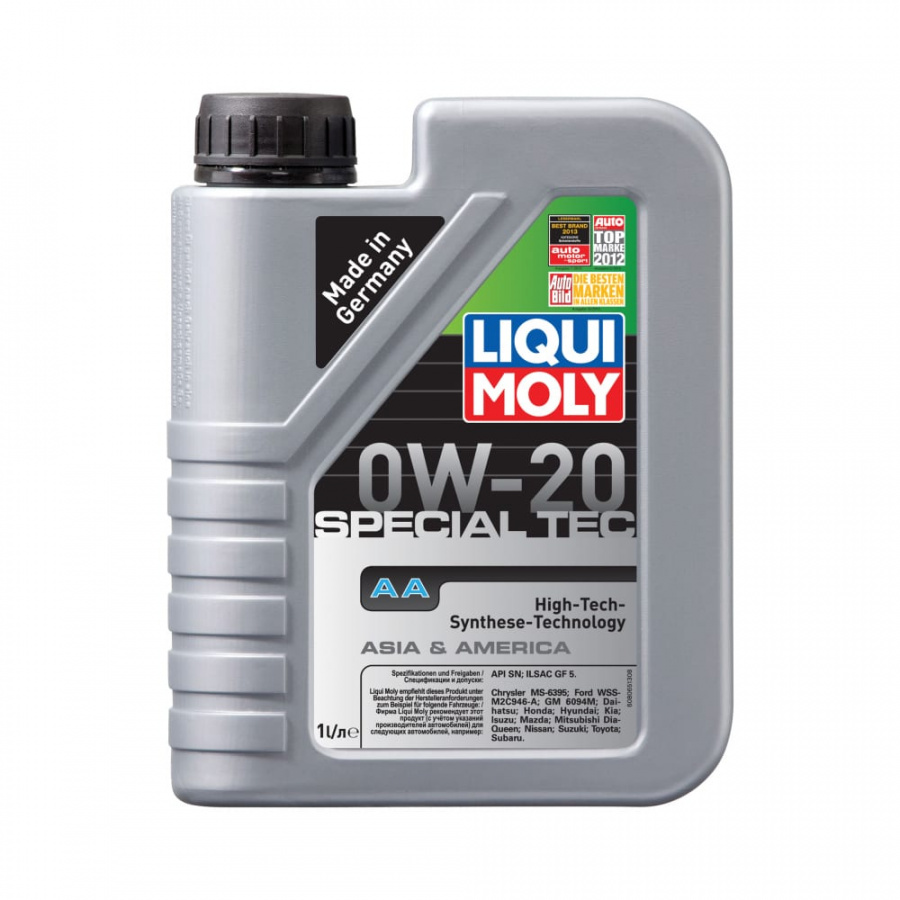 Синтетическое моторное масло LIQUI MOLY Special Tec AA 0W-20 SN;ILSAC GF-5