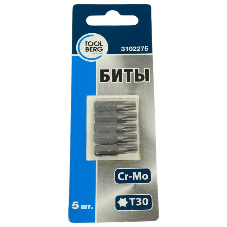 Биты Toolberg 3102275 Лк-00002875 Биты Toolberg 3102275 Лк-00002875