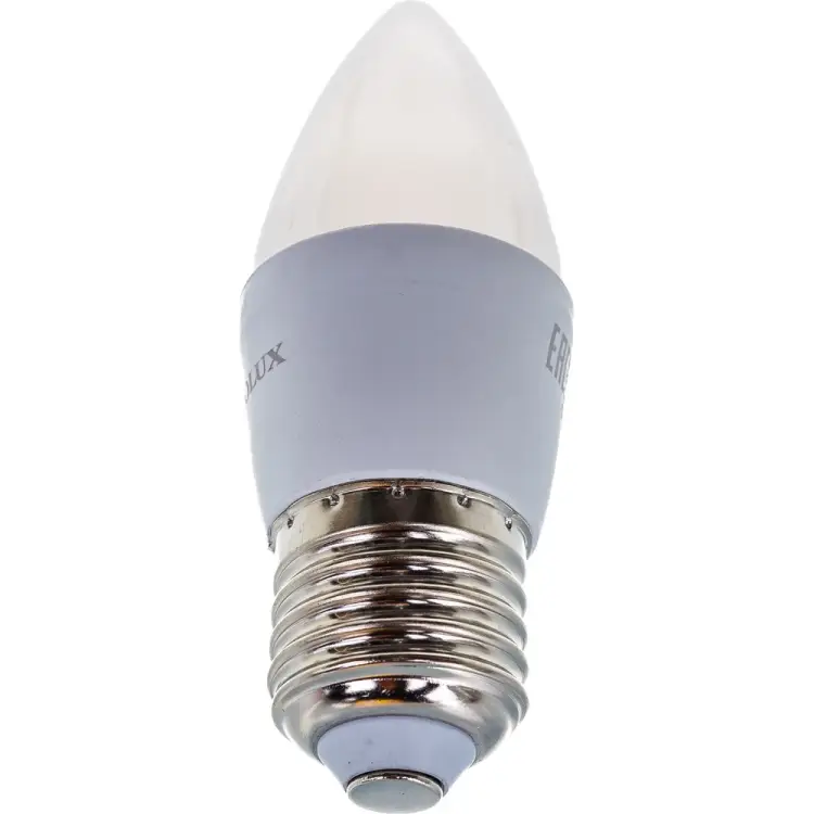 Светодиодная лампа Eurolux LL-E-C37-6W-230-4K-E27 76/2/10 Светодиодная лампа Eurolux LL-E-C37-6W-230-4K-E27 76/2/10