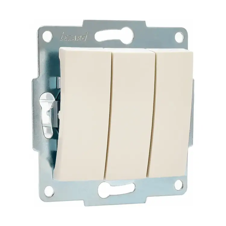 Тройной выключатель Lezard KARINA 707-0388-109