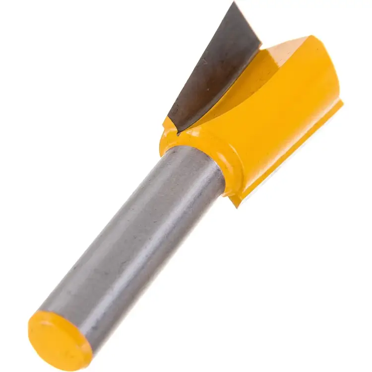 Пазовая фреза по дереву Энкор ласточкин хвост"ф19х22, 7гр.,хв.8мм 9318