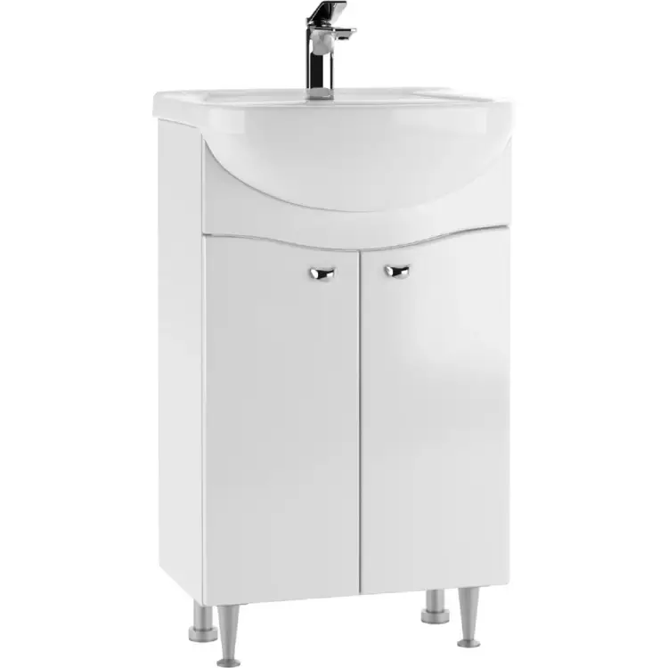 Тумба под умывальник Айсберг Уют 50 Волна DA1012T Тумба под умывальник Айсберг Уют 50 Волна DA1012T