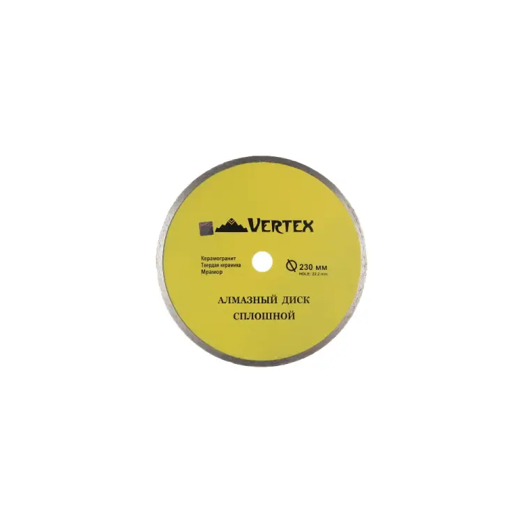 Сплошной алмазный диск vertextools 04-230-7 Сплошной алмазный диск vertextools 04-230-7