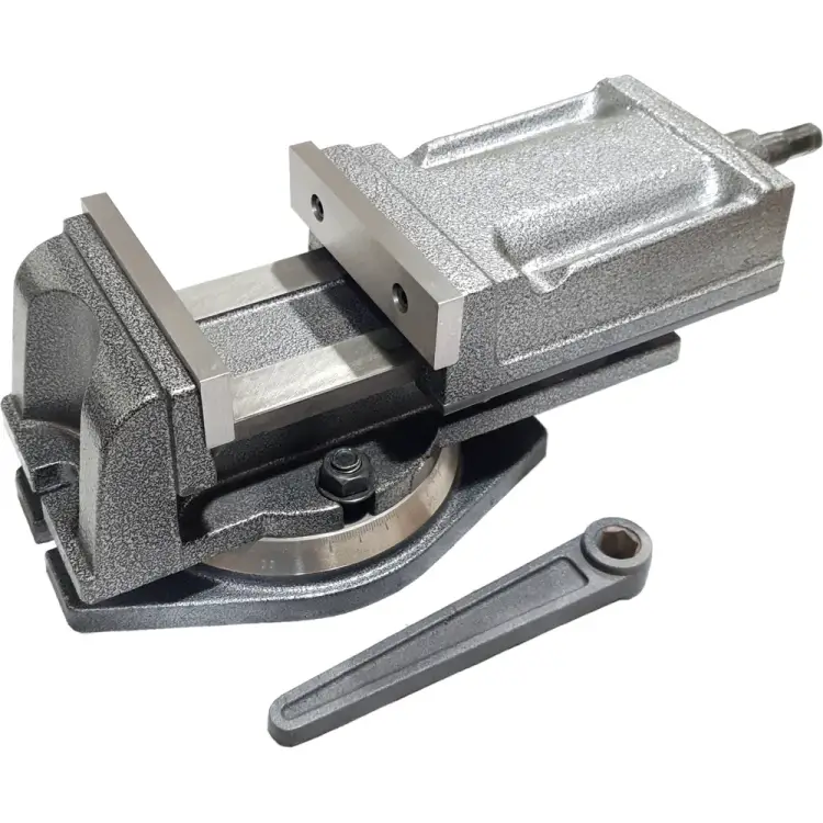 Станочные поворотные тиски ТЕХНОРЕАЛ QH100 МА320301010 Станочные поворотные тиски ТЕХНОРЕАЛ QH100 МА320301010