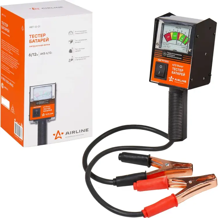 Тестер батарей Airline ABT-12-01 Тестер батарей Airline ABT-12-01