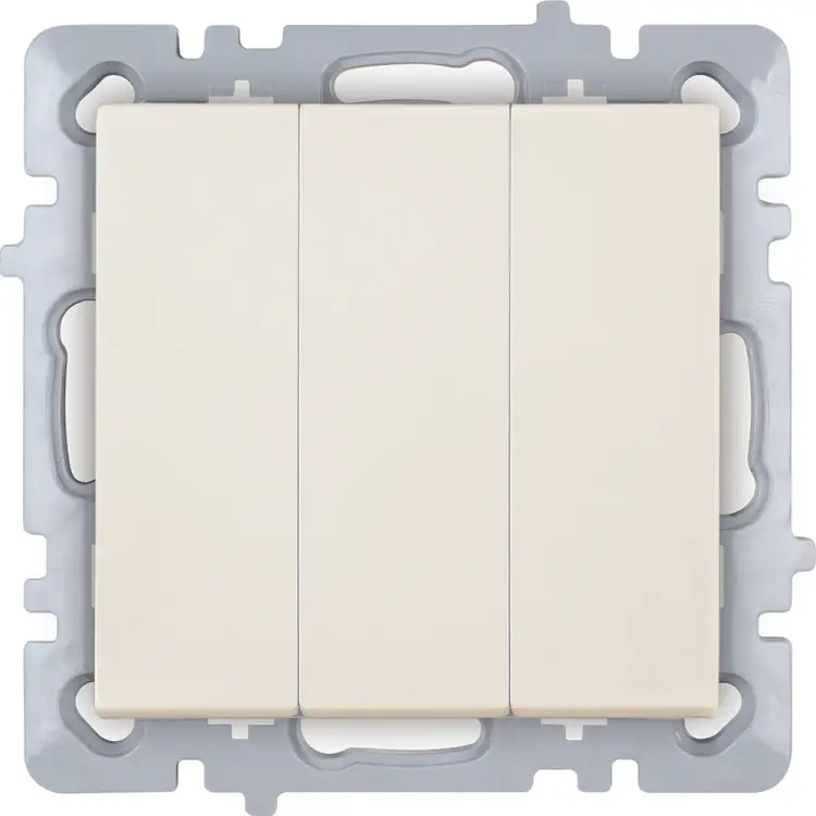 Трехклавишный механизм выключателя Nilson moda-advantage 20122466