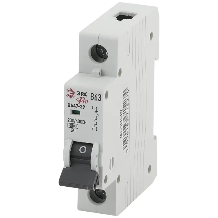 Автоматический выключатель ЭРА Pro NO90082 ВА47-29 Б0031788