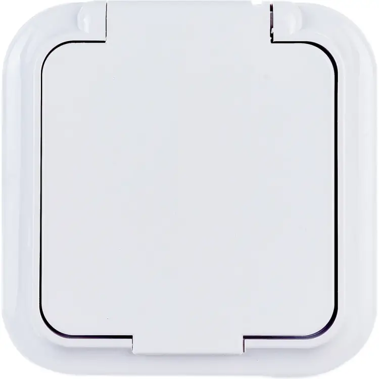 Одноместная розетка BYLECTRICA ПРАЛЕСКА АКВА РА16-296