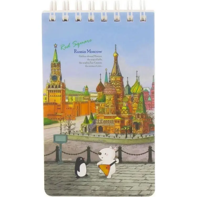 Блокнот COMIX география A7801 MC