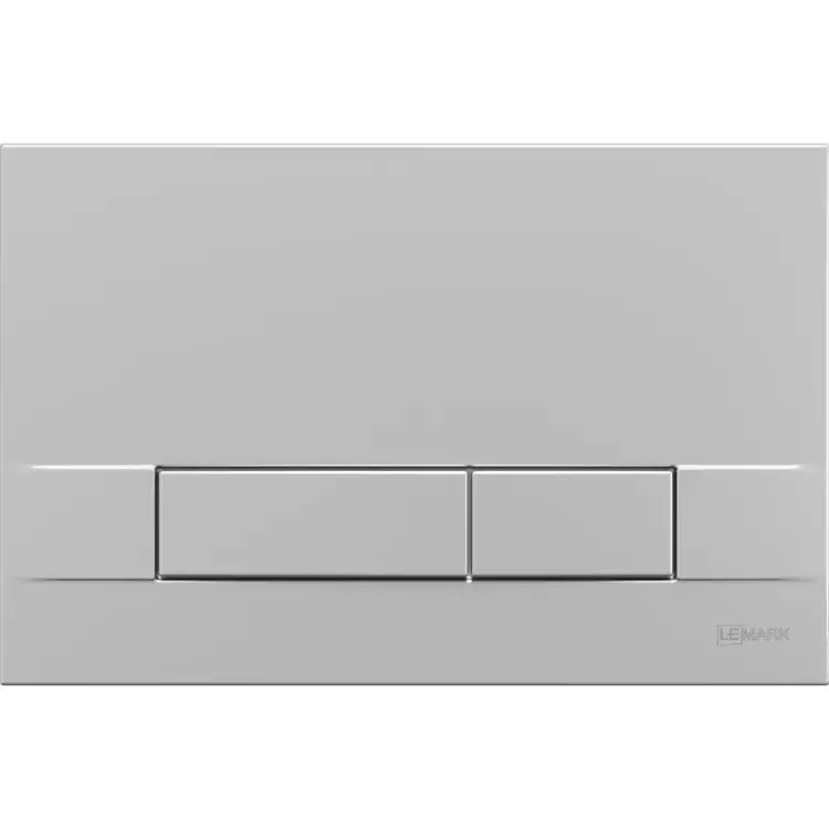 Кнопка смыва Lemark BIT механическая цвет: хром матовый 9803007