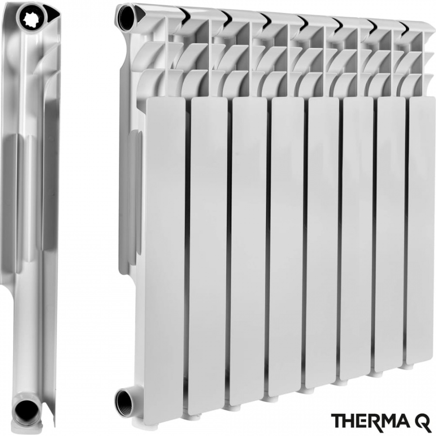 Алюминиевый радиатор МЕТАЛЛСЕРВИС THERMA Q1 500/80