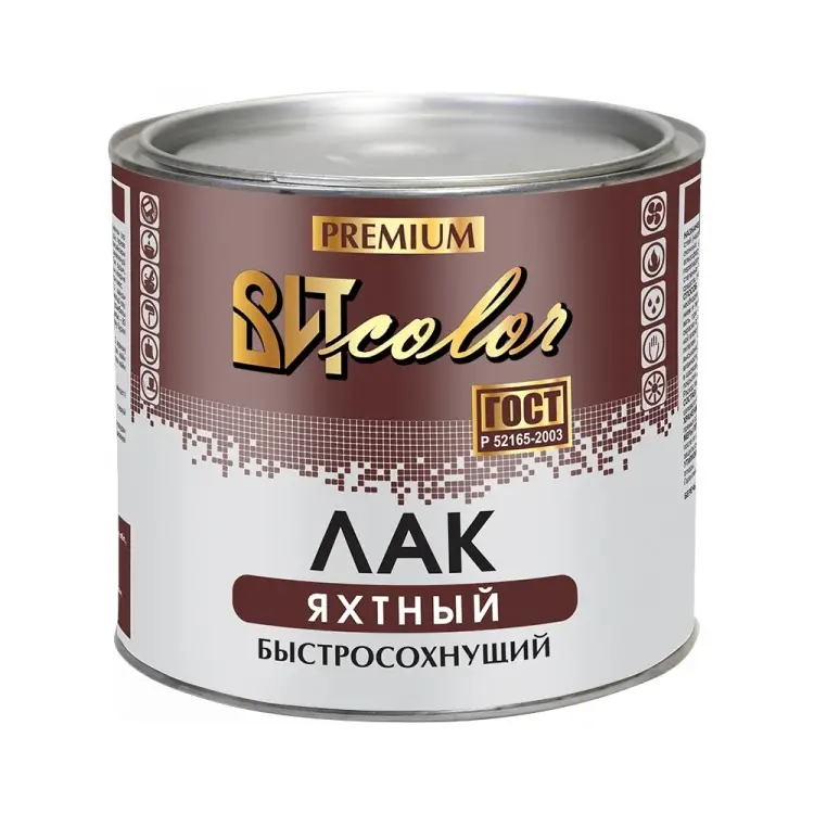 Яхтный лак Царицынские краски ВИТ color 19580