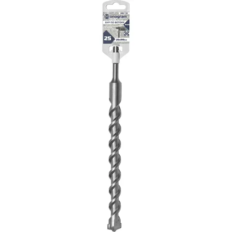 Бур sds-plus по бетону MONOGRAM Basis 088-130