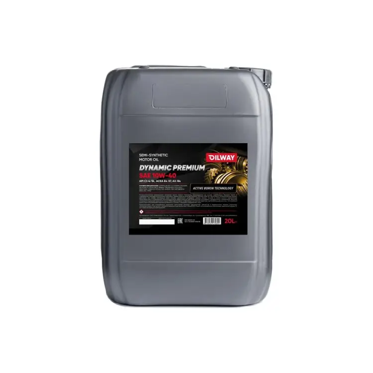 Полусинтетическое моторное масло OILWAY Dynamic Premium 10W-40 API CI-4/SL 4670030170699
