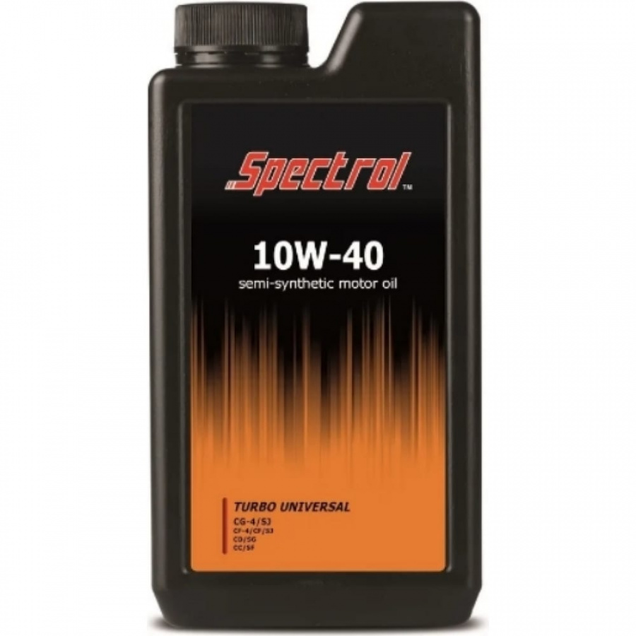 Полусинтетическое моторное масло Spectrol TURBO UNIVERSAL 10W-40 CG-4/SJ