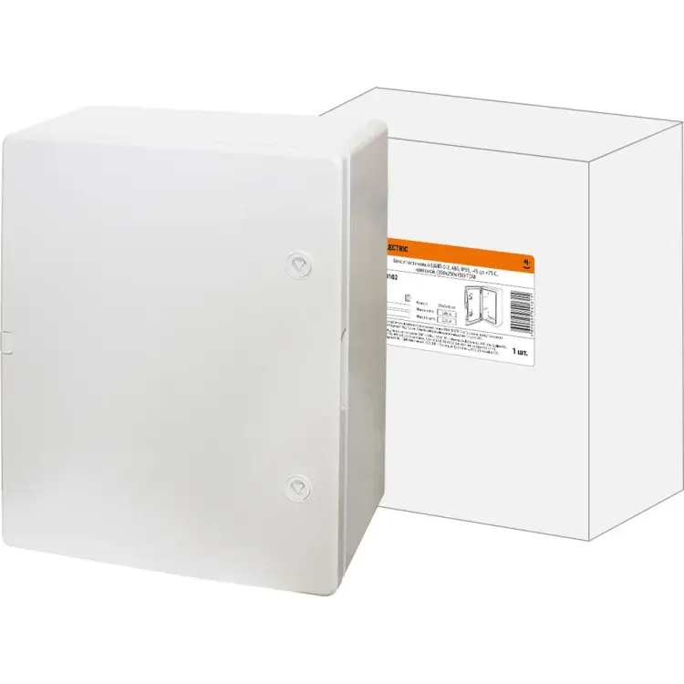 Навесной пластиковый бокс TDM ELECTRIC ЩМП-0-2 SQ0932-0102