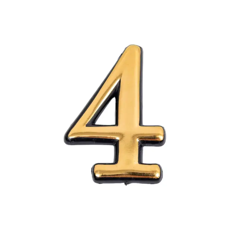 Дверная цифра Левша 4 У4-9104.З