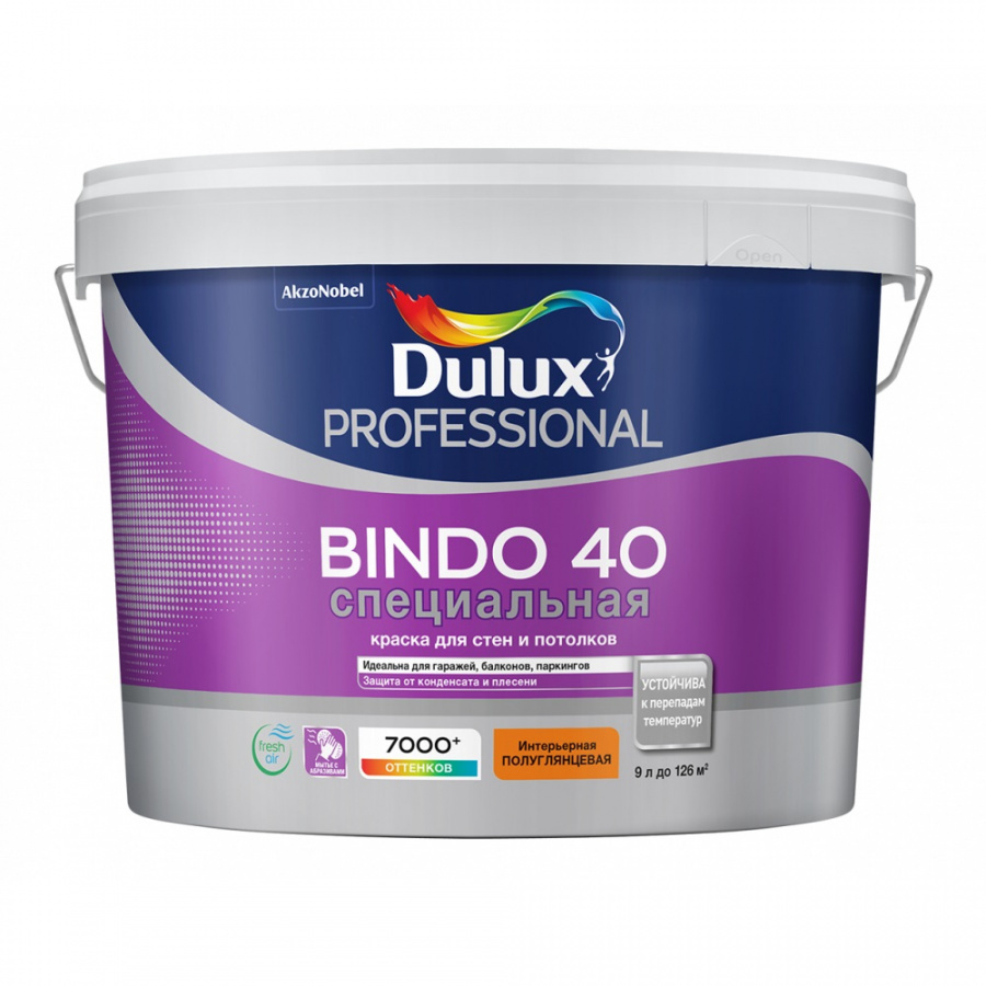 Акриловая латексная краска Dulux BINDO 40 VIP