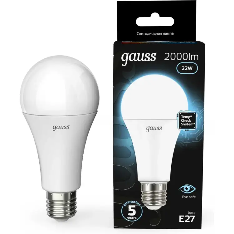 Лампа Gauss LED A70 102502222