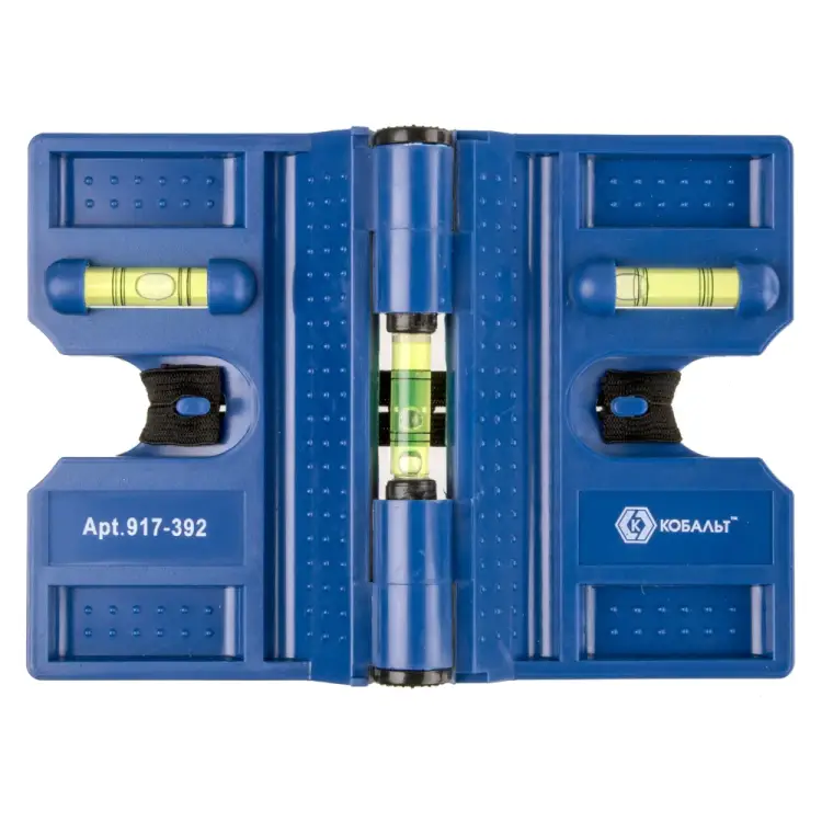 Строительный угловой уровень КОБАЛЬТ 917-392