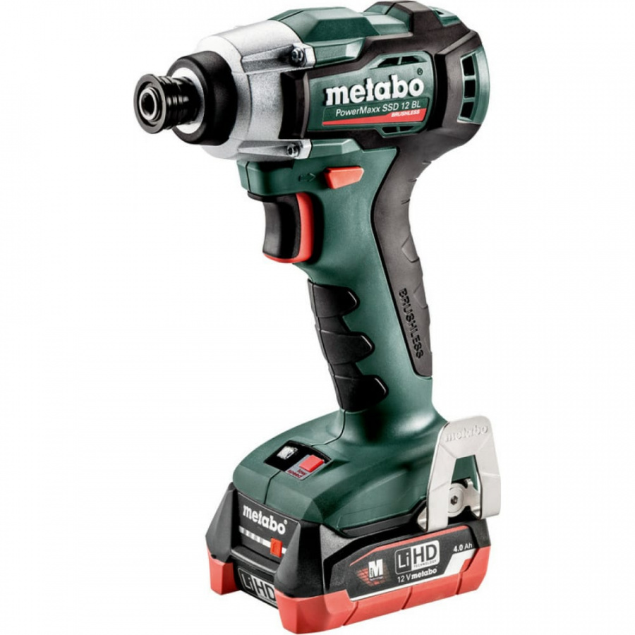 Аккумуляторный ударный винтоверт Metabo PowerMaxx SSD 12 BL