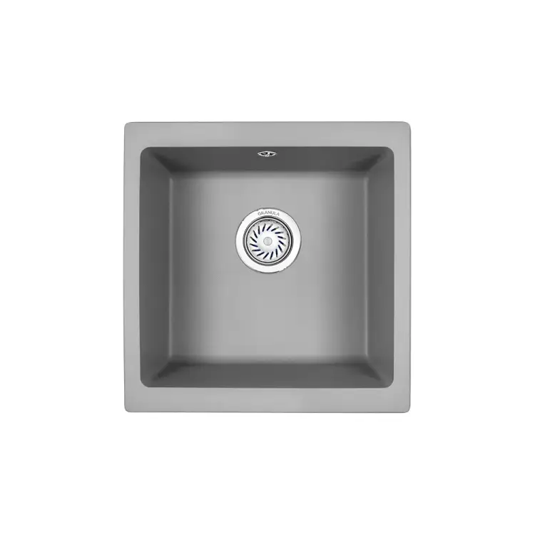 Кухонная мойка GRANULA GR-4451 алюминиум