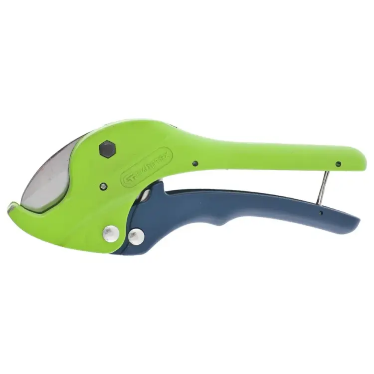 Усиленные полуавтоматические ножницы для резки изделий из пластика СИБРТЕХ 78406